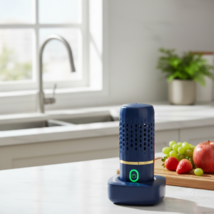 Ultrasoniczny Oczyszczacz do Żywnośc Niebieski